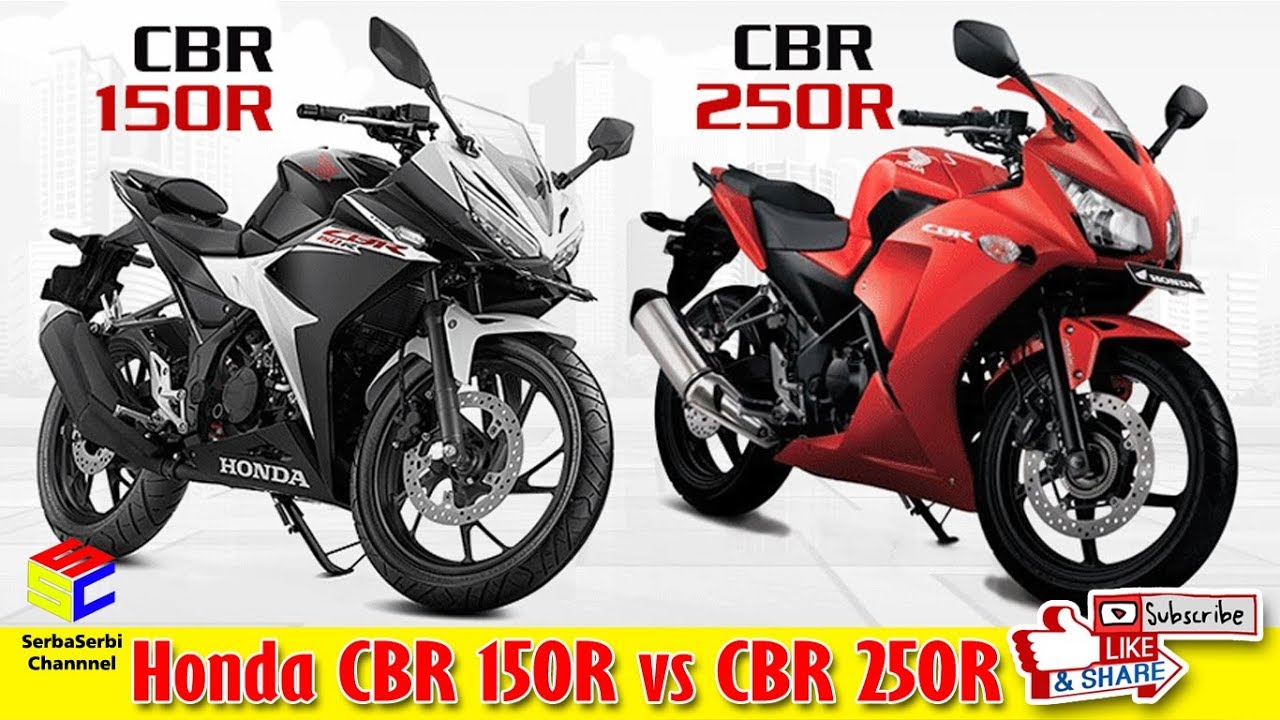 Detail Cbr150r Vs Cbr250r Nomer 2