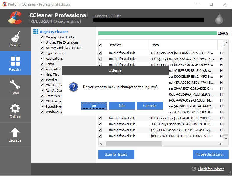 Detail Ccleaner Registry Cleaner Nomer 13