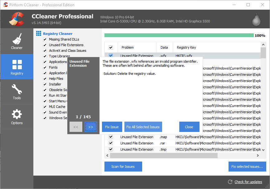 Detail Ccleaner Registry Cleaner Nomer 3