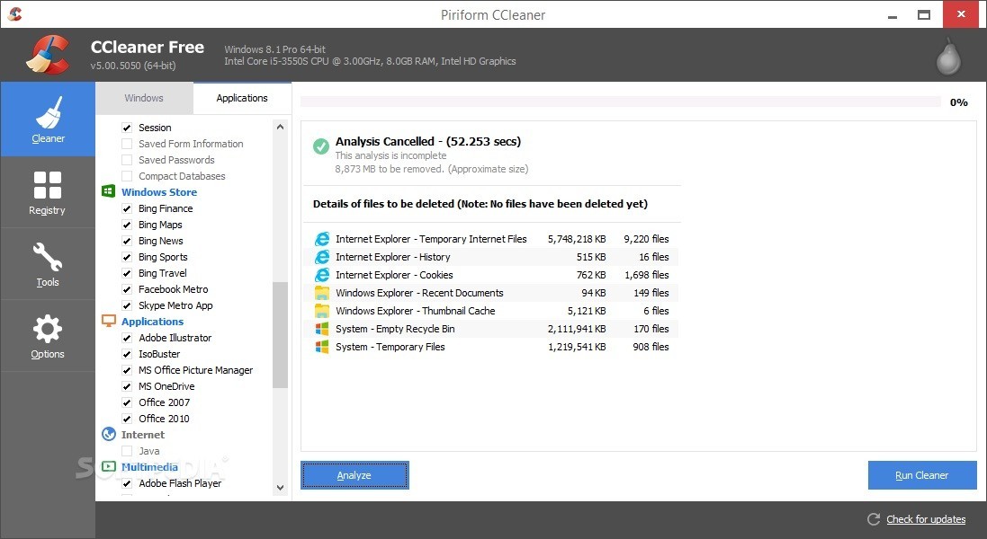 Detail Ccleaner Registry Cleaner Nomer 40