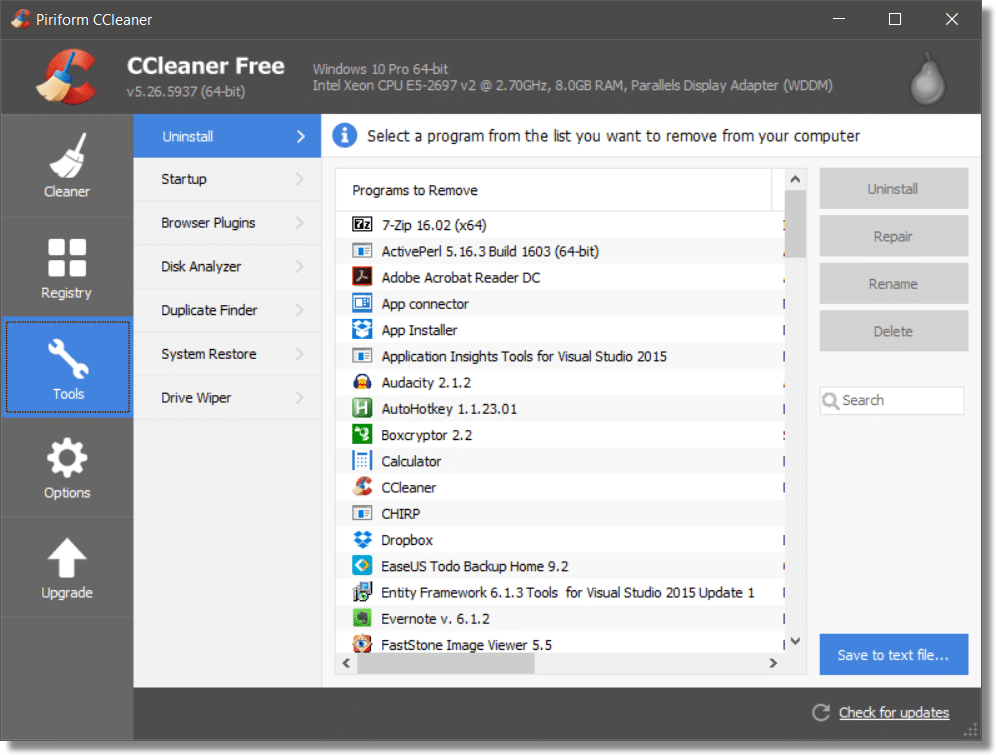 Detail Ccleaner Registry Cleaner Nomer 8