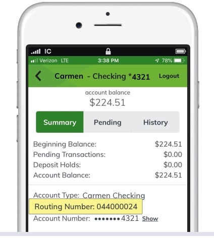 Detail Cek Routing Number Nomer 54