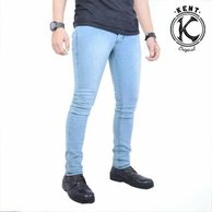 Detail Celana Jeans Biru Laut Nomer 22