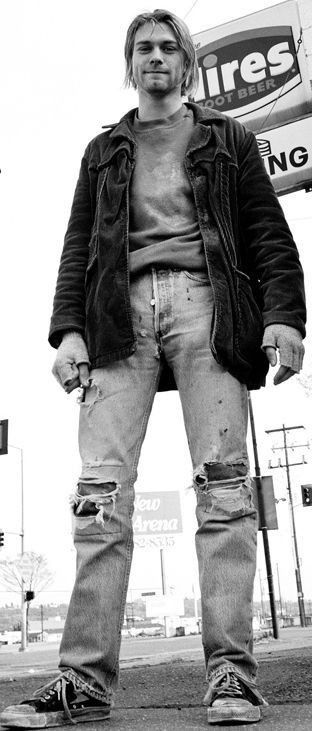 Detail Celana Jeans Kurt Cobain Nomer 30