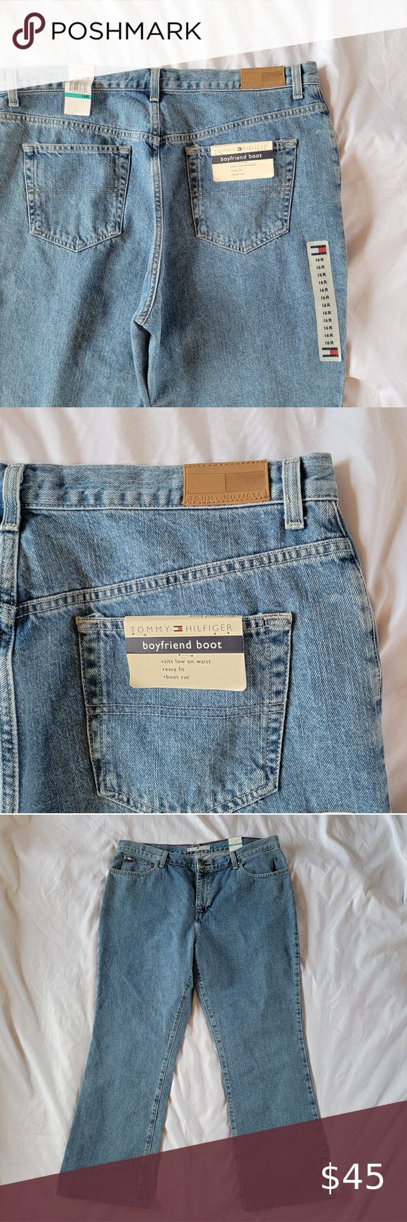 Detail Celana Jeans Tommy Hilfiger Nomer 36