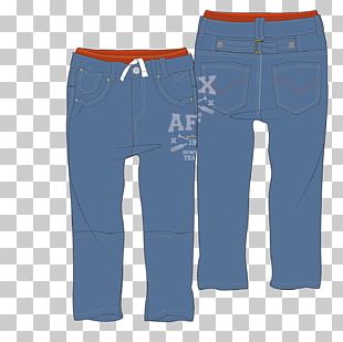 Detail Celana Jeans Vector Nomer 54