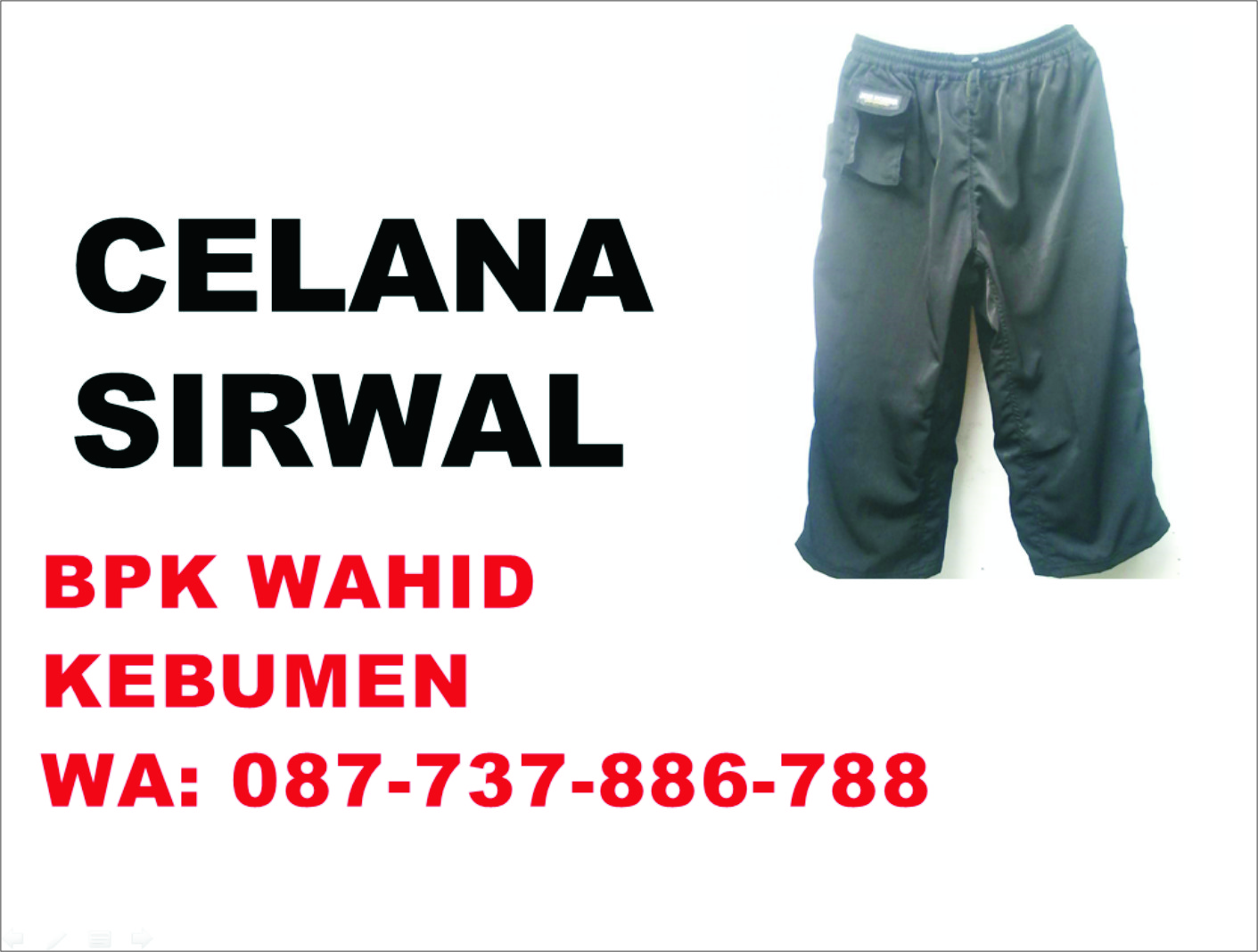 Detail Celana Sirwal Nike Nomer 11