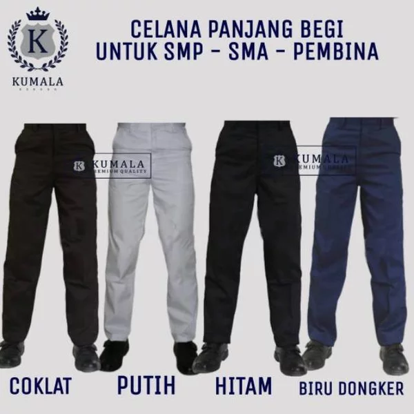 Detail Celana Sma Pensil Nomer 38