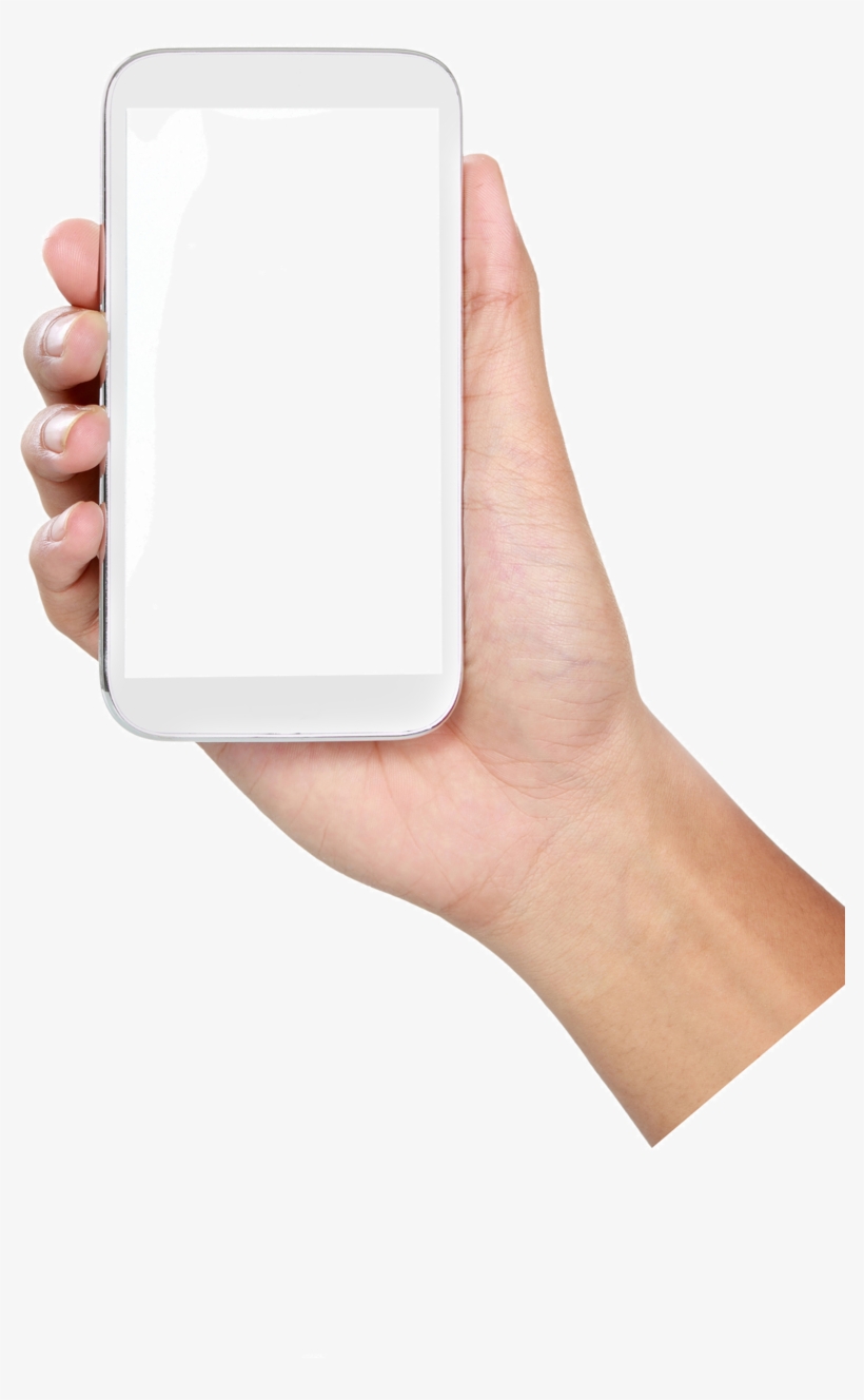 Detail Cell Phone In Hand Png Nomer 12