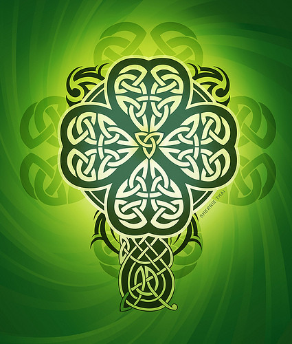 Detail Celtic Shamrock Images Nomer 32