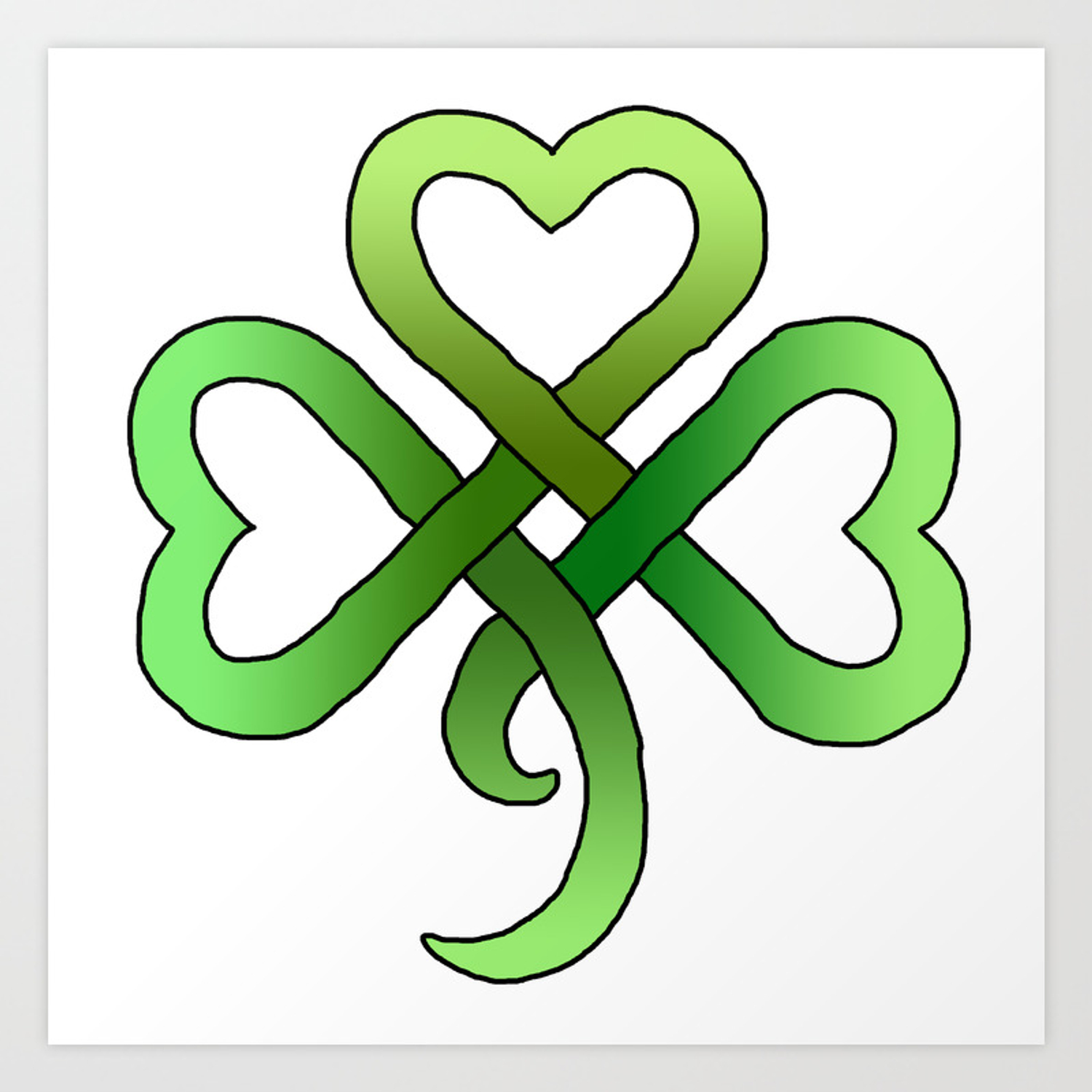 Detail Celtic Shamrock Images Nomer 37