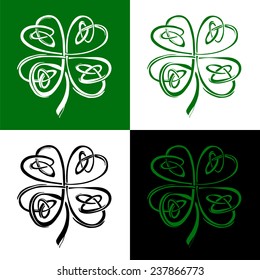 Detail Celtic Shamrock Images Nomer 52