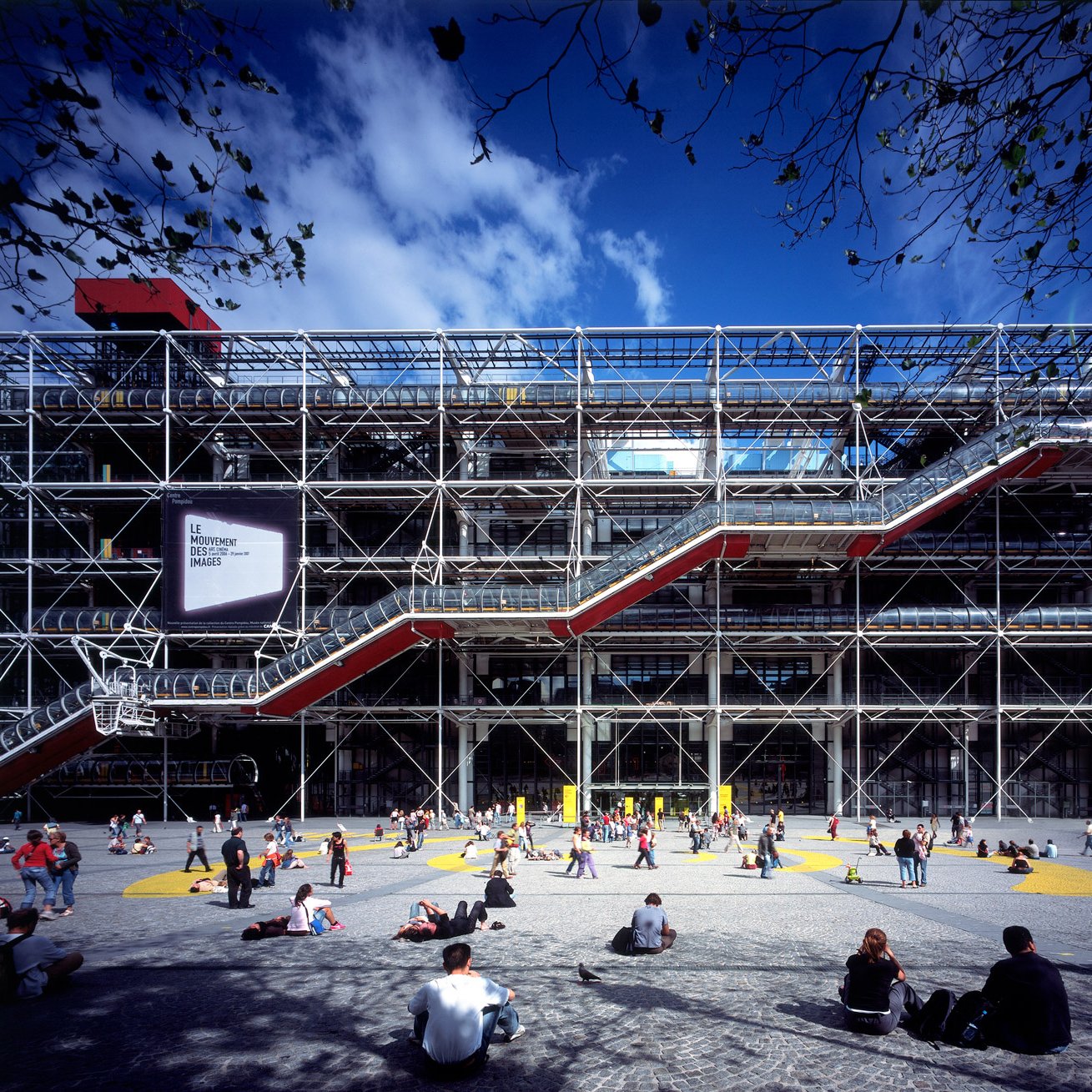 Detail Centre Georges Pompidou Interior Nomer 15