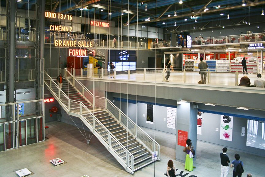 Detail Centre Georges Pompidou Interior Nomer 16