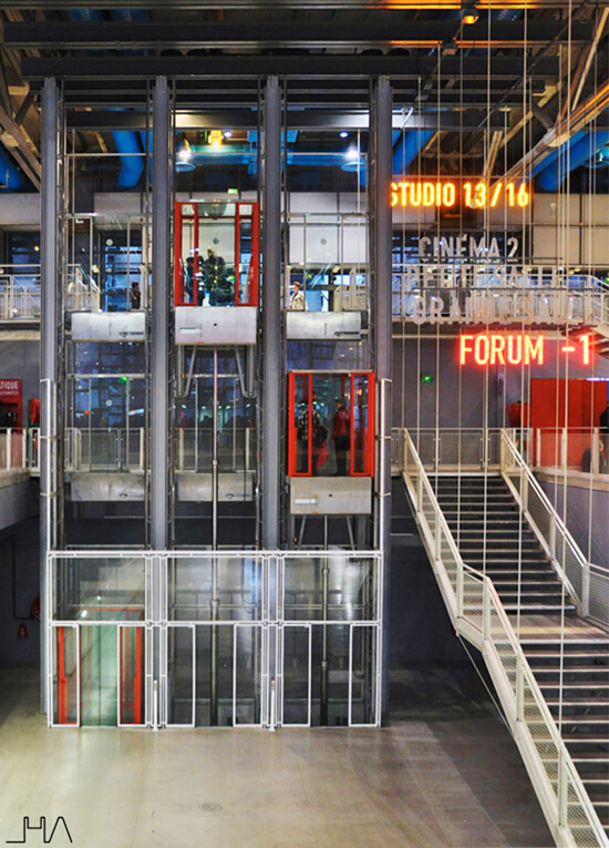 Detail Centre Georges Pompidou Interior Nomer 20