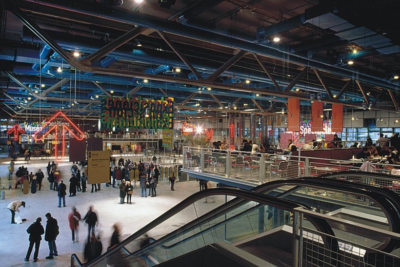 Detail Centre Georges Pompidou Interior Nomer 30