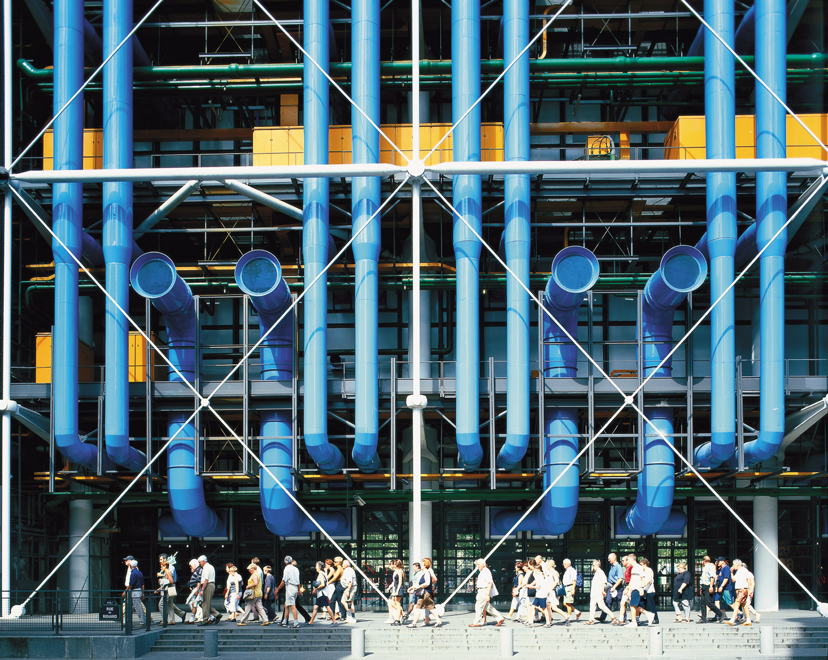 Detail Centre Georges Pompidou Interior Nomer 10