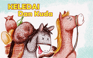 Detail Cerita Bergambar Dongeng Kuda Dan Keledai Nomer 5