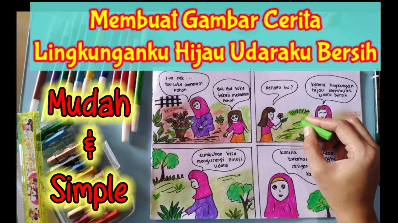 Detail Cerita Bergambar Tema Lingkungan Nomer 12