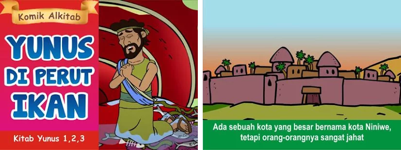 Detail Cerita Bergambar Tentang Yunus Diperut Ikan Nomer 26