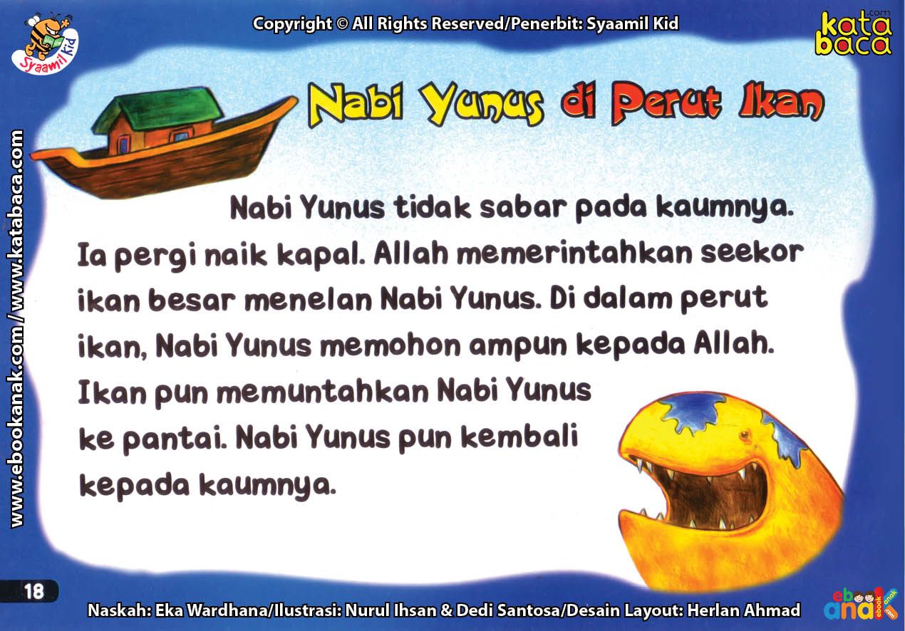 Detail Cerita Bergambar Yunus Di Perut Ikan Nomer 52