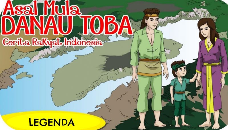 Detail Cerita Rakyat Bergambar Danau Toba Nomer 6