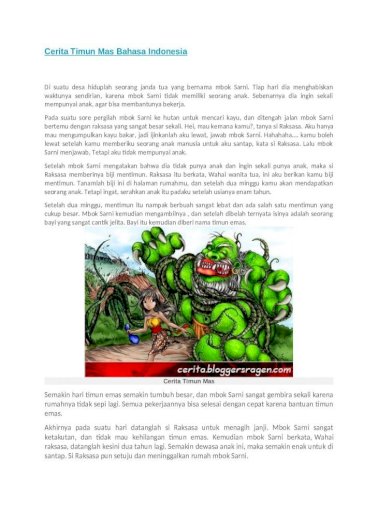 Detail Cerita Timun Lengkap Dengan Gambar Nomer 45