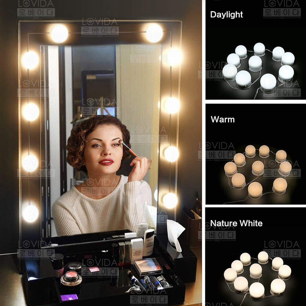 Detail Cermin Makeup Lampu Nomer 27