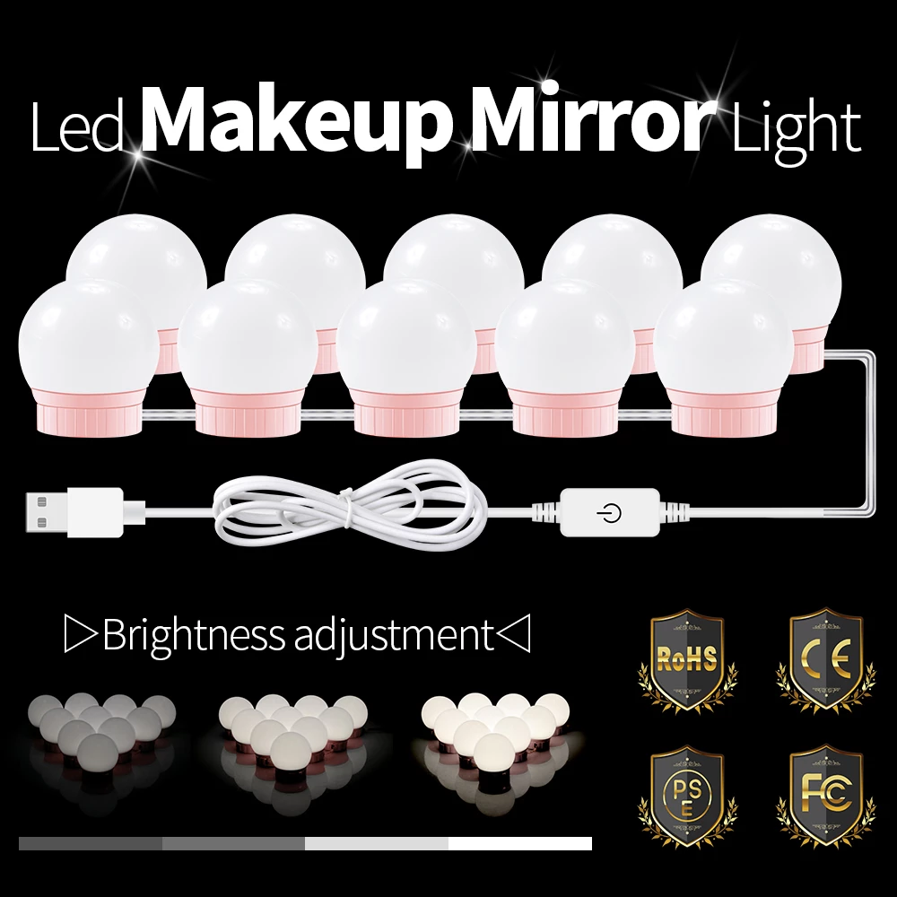 Detail Cermin Makeup Lampu Nomer 54