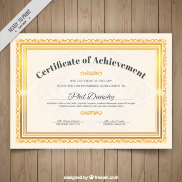 Detail Certificate Design Psd Files Free Download Nomer 15