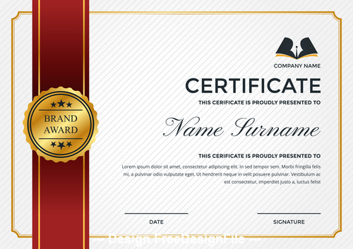 Detail Certificate Logo Nomer 38