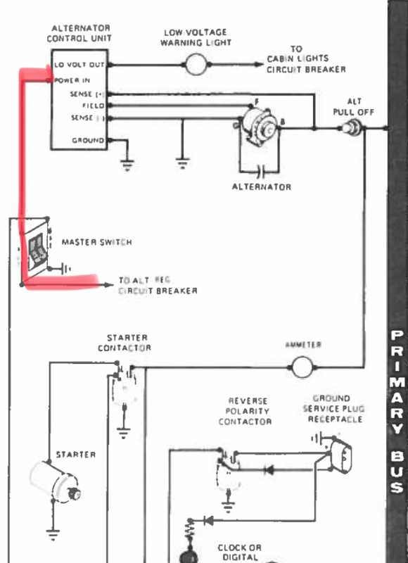 Detail Cessna 172 Alternator Wiring Diagram Nomer 4