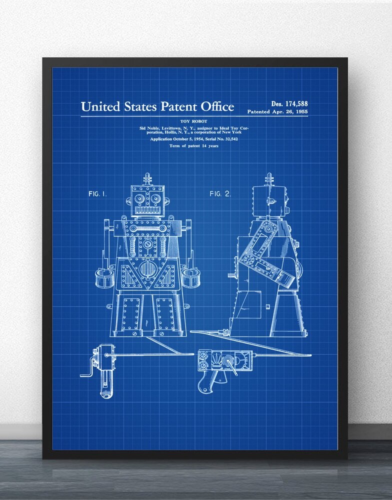 Detail Cetak Biru Robot Nomer 6