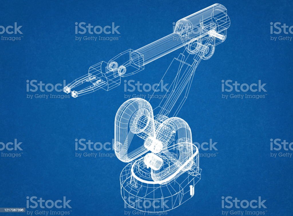 Detail Cetak Biru Robot Nomer 8
