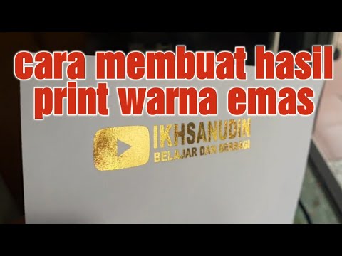 Detail Cetak Foil Emas Nomer 33