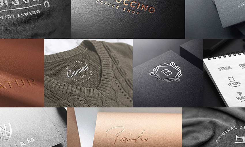 Detail Cetak Logo Timbul Mockup Free Download Logo Nomer 31