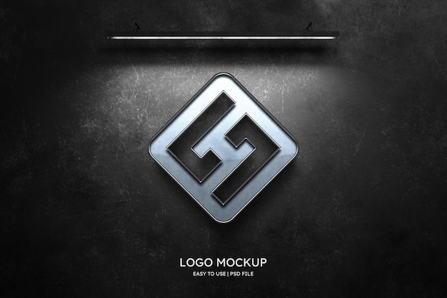 Detail Cetak Logo Timbul Mockup Free Download Logo Nomer 8