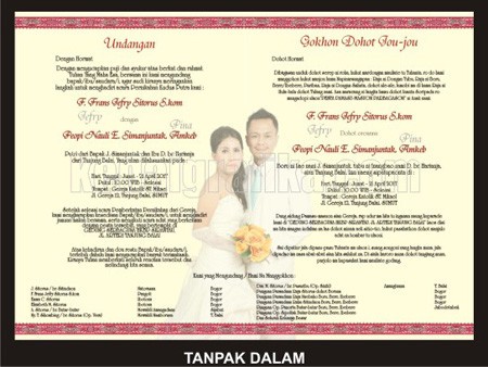 Detail Cetak Undangan Batak Nomer 17