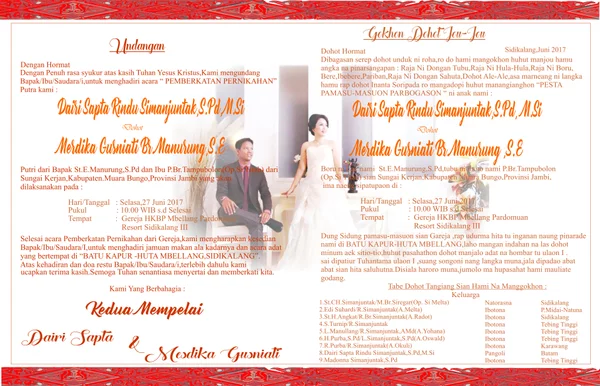 Detail Cetak Undangan Batak Nomer 20