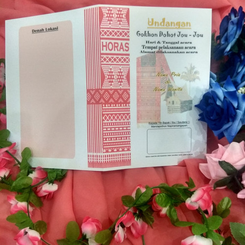 Detail Cetak Undangan Batak Nomer 32