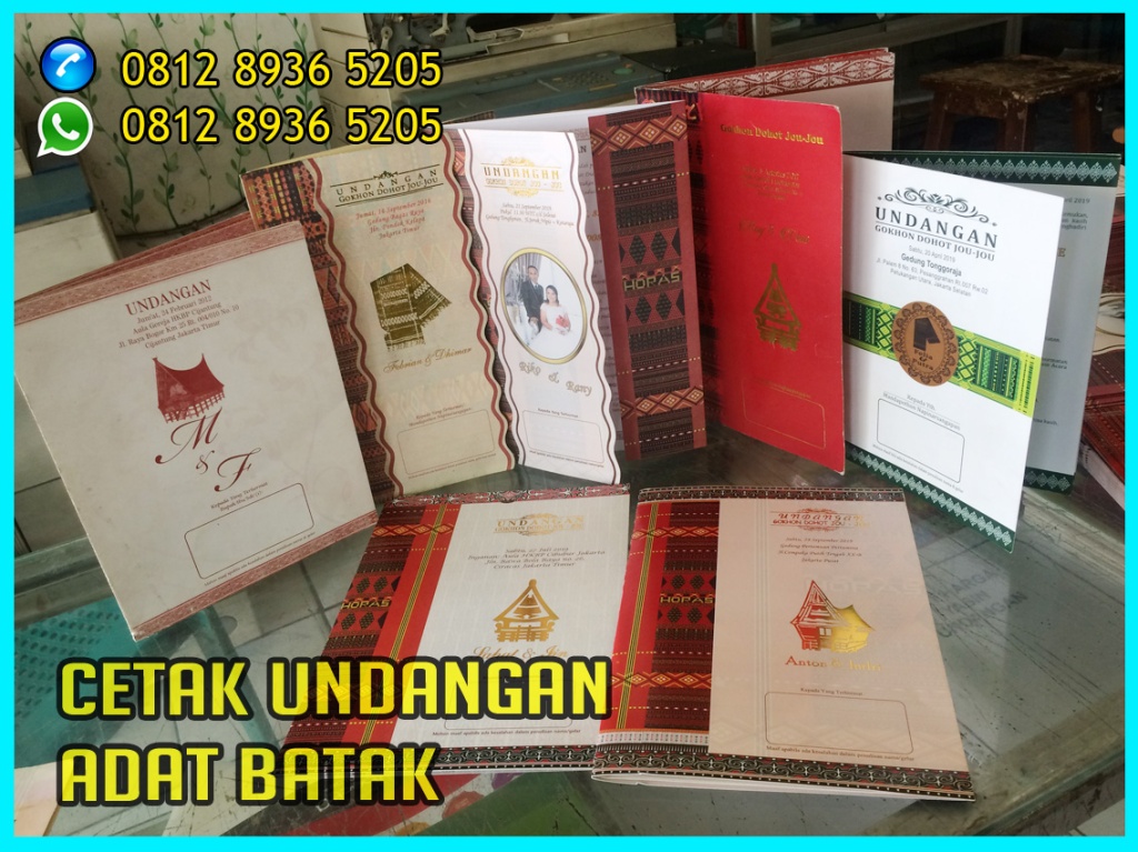 Detail Cetak Undangan Batak Nomer 37