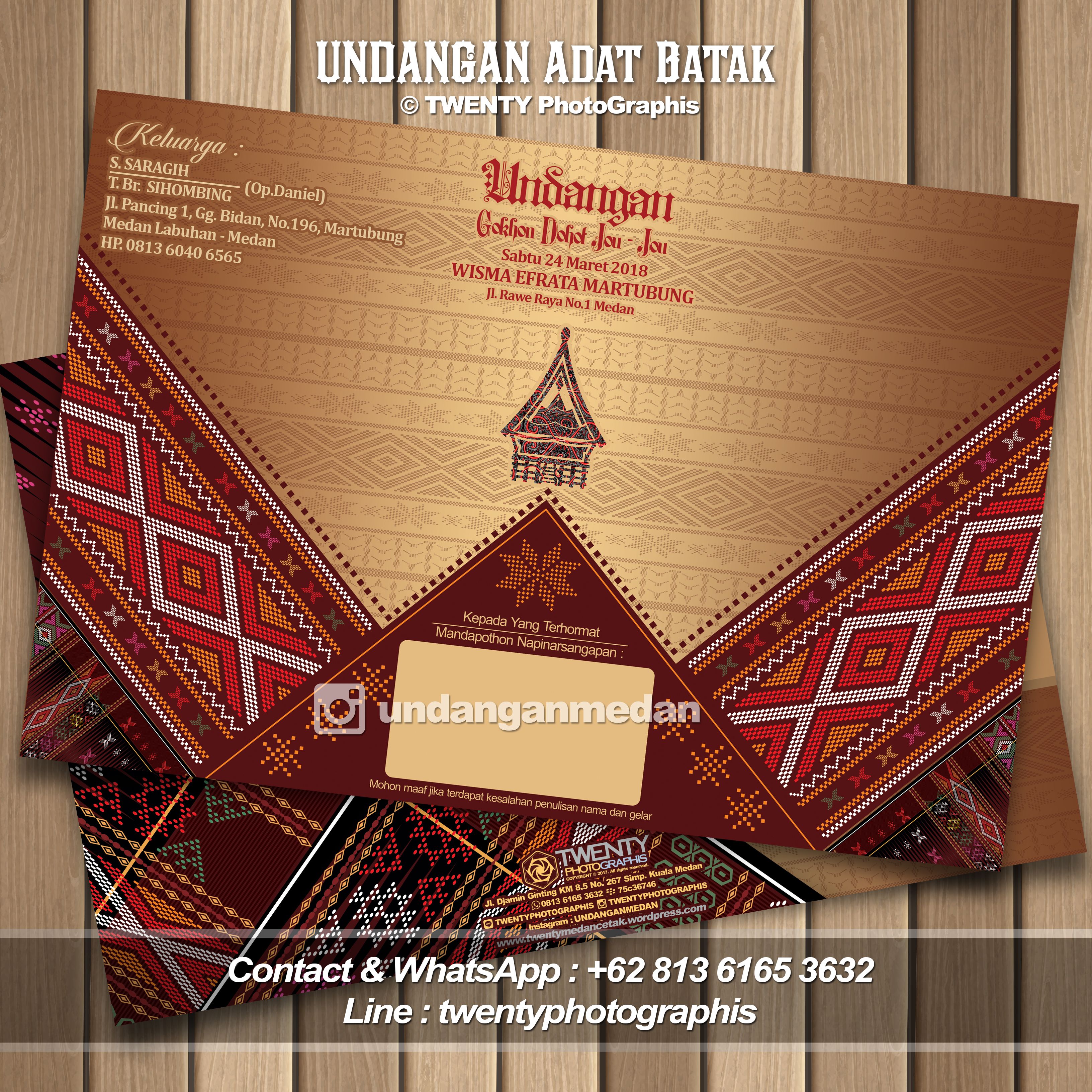 Detail Cetak Undangan Batak Nomer 45