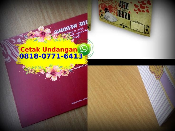 Detail Cetak Undangan Pernikahan Semarang Nomer 21