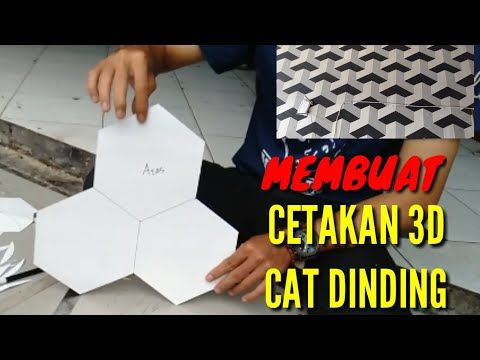 Detail Cetakan Cat Tembok Motif Nomer 14