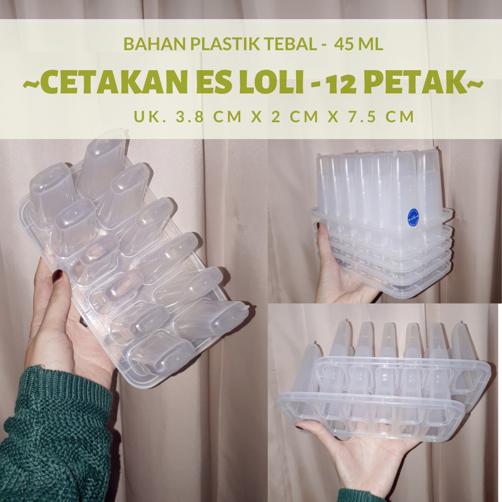 Detail Cetakan Es Stik Nomer 22