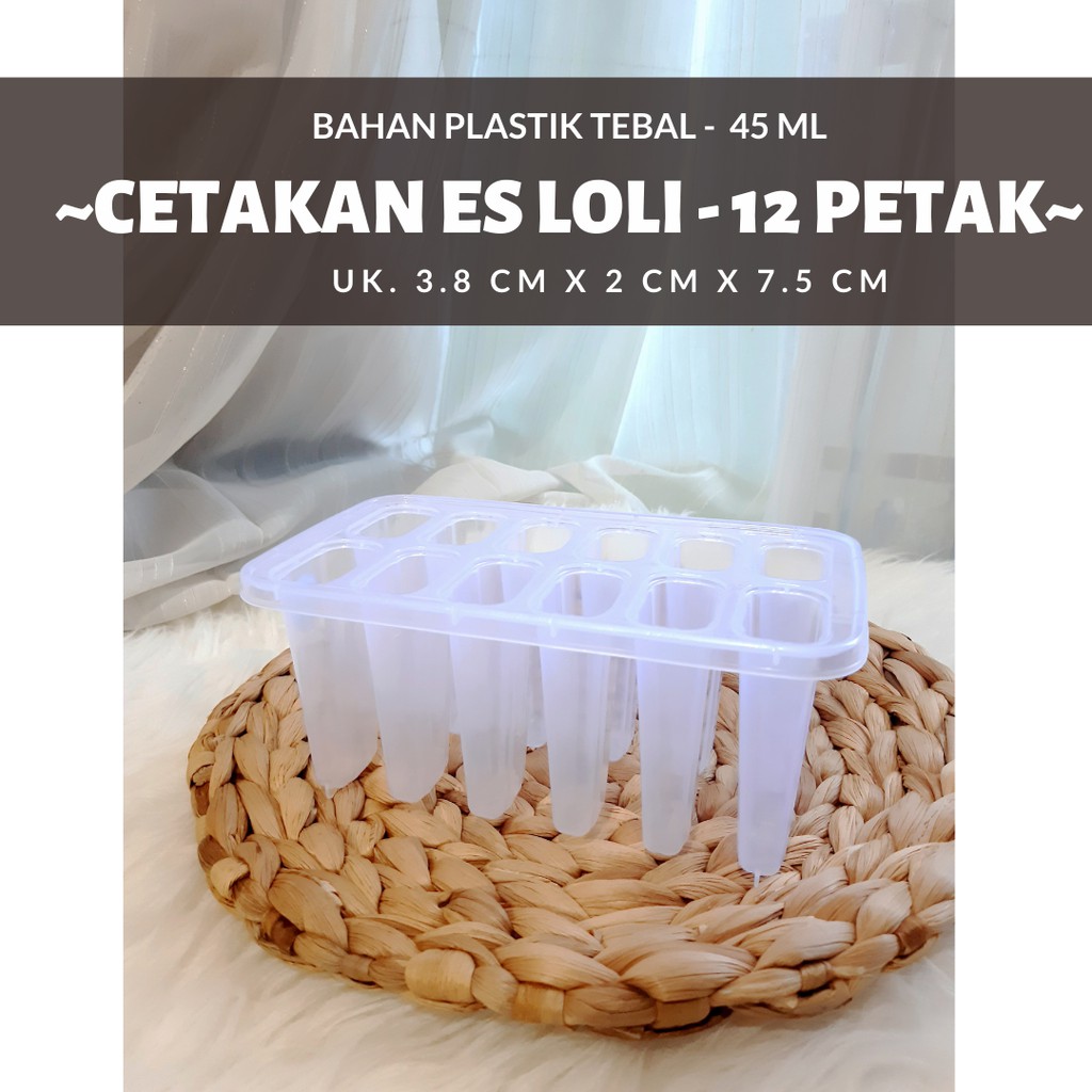 Detail Cetakan Es Stik Nomer 32