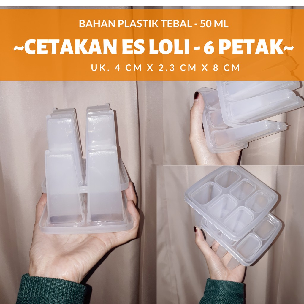 Detail Cetakan Es Stik Nomer 39