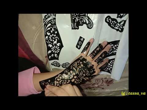 Detail Cetakan Henna Tangan Nomer 5