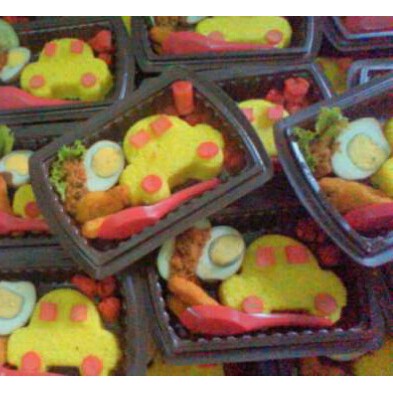 Detail Cetakan Nasi Kuning Karakter Nomer 38