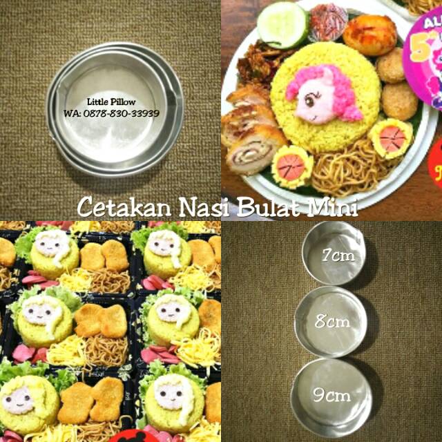 Detail Cetakan Nasi Kuning Karakter Nomer 55